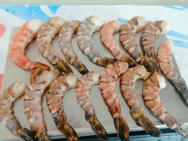 Dressed Jumbo Prawns Big Size